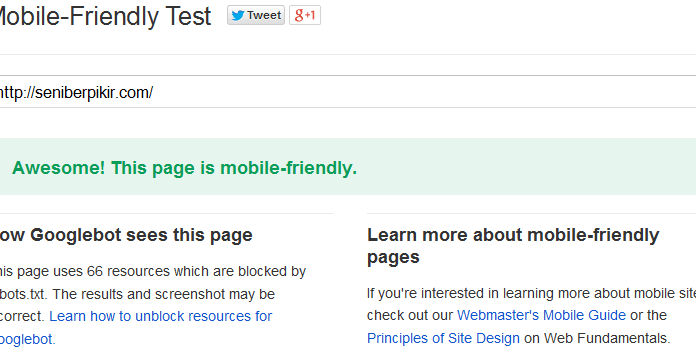 Anda Punya Website Mobile Friendly? Ini Cara Mengetahuinya website mobile friendly