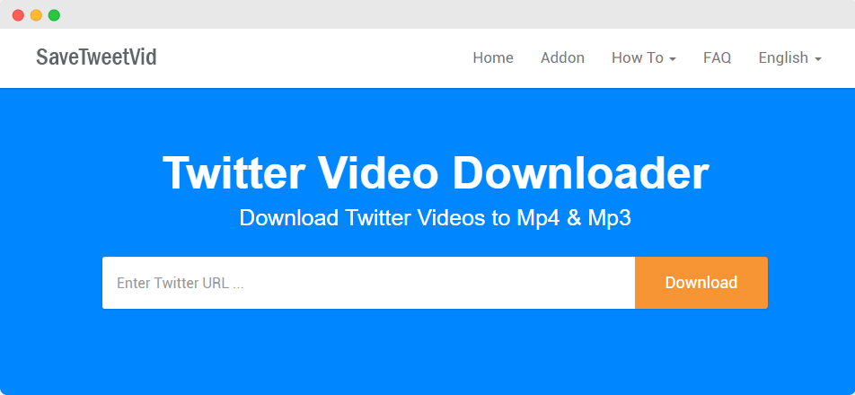 Save Tweet Vid
