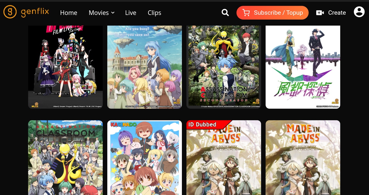 Streaming Nonton anime lengkap sub Indo