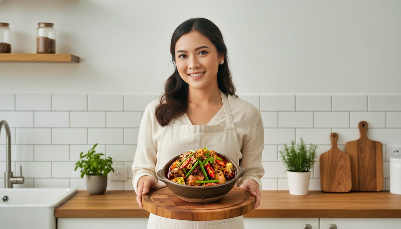 Kannaya Nareswari Memasak Tongseng Ayam
