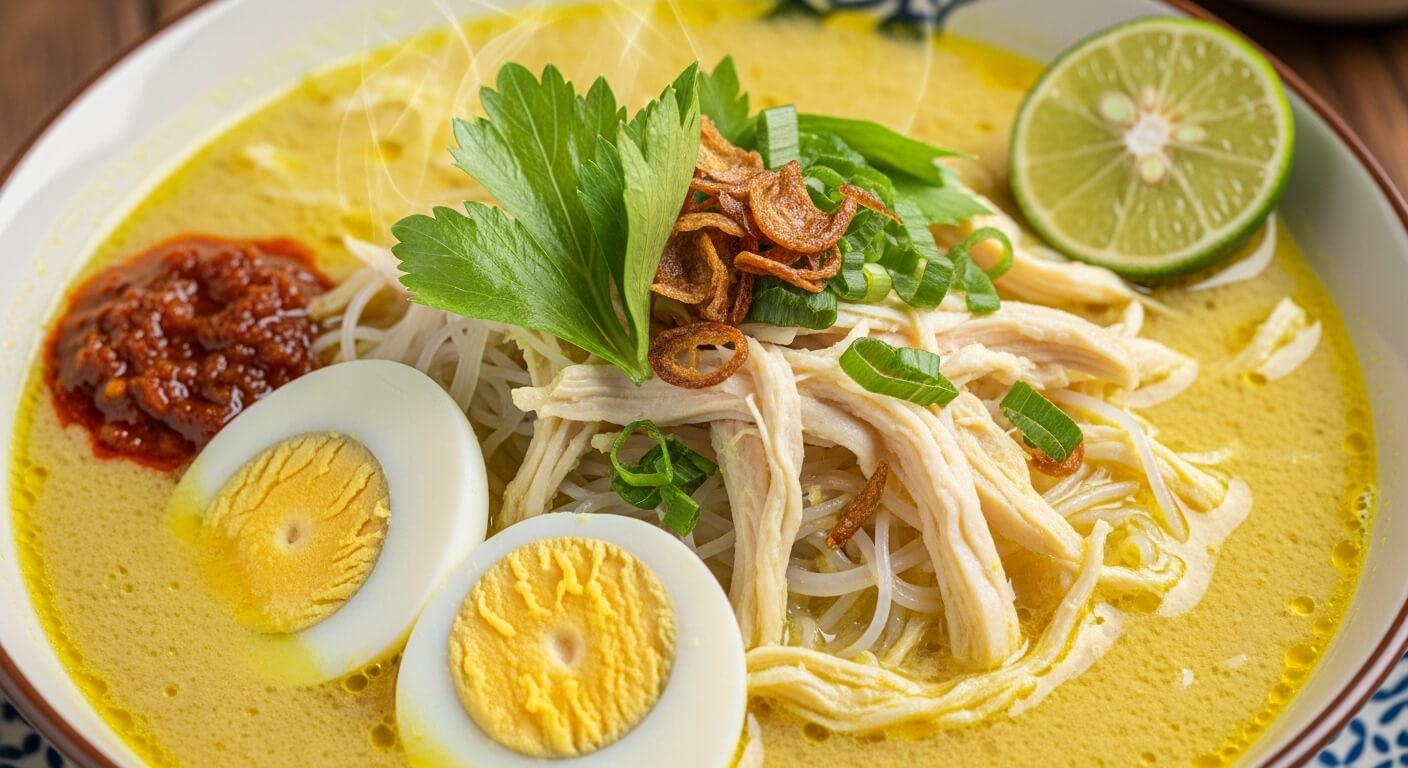 Soto Ayam Kuah Santan