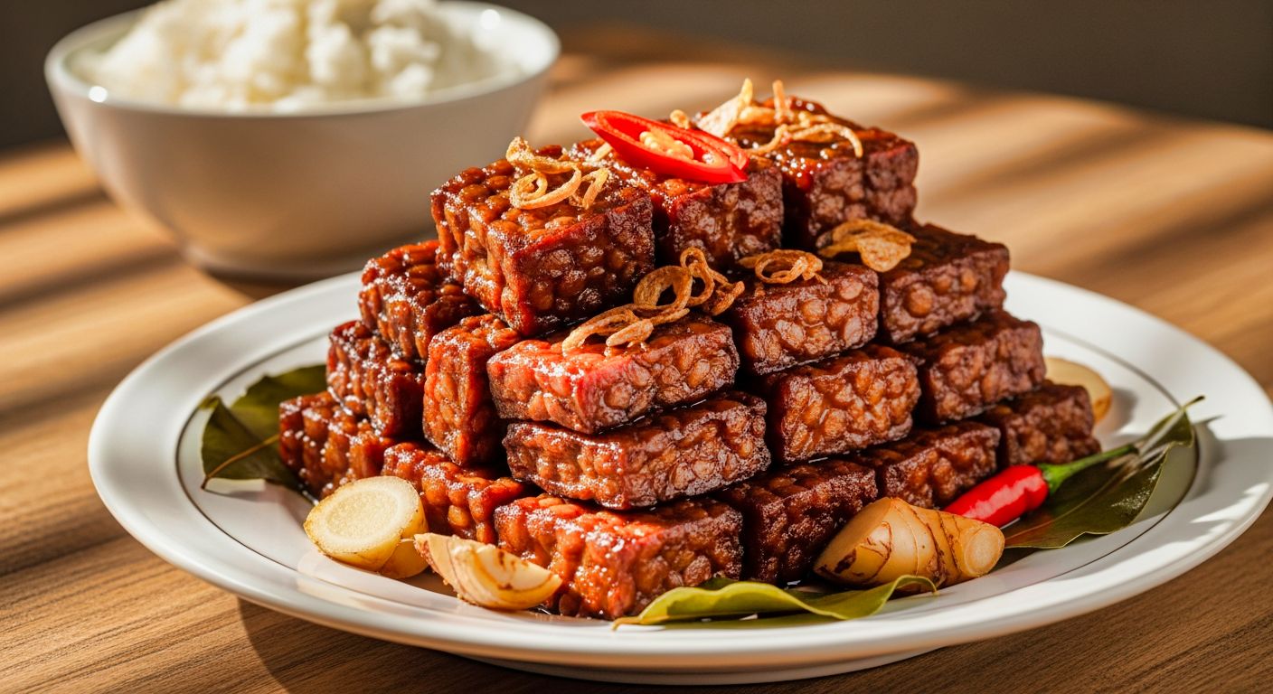 Tahu Tempe Bacem