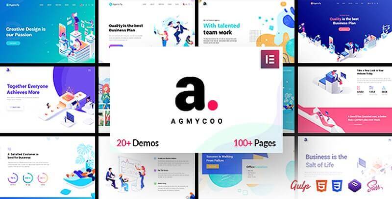 Agmycoo WordPress Theme.v1