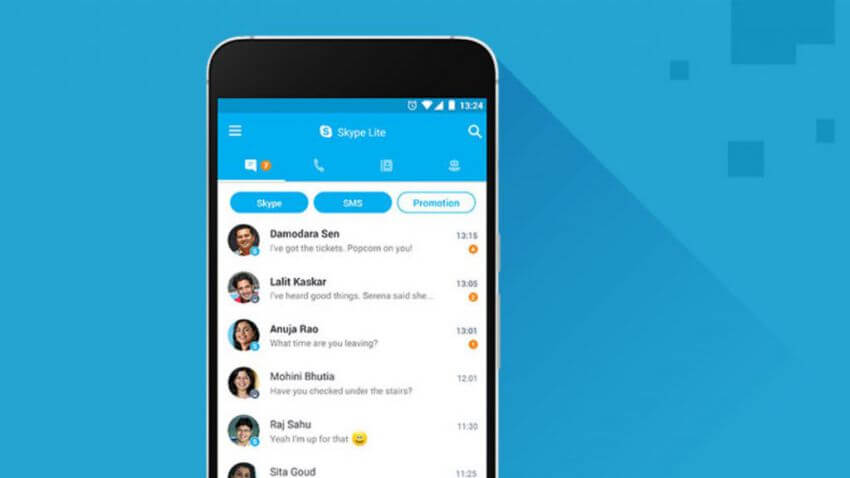 Aplikasi Populer Versi Lite - skype Lite