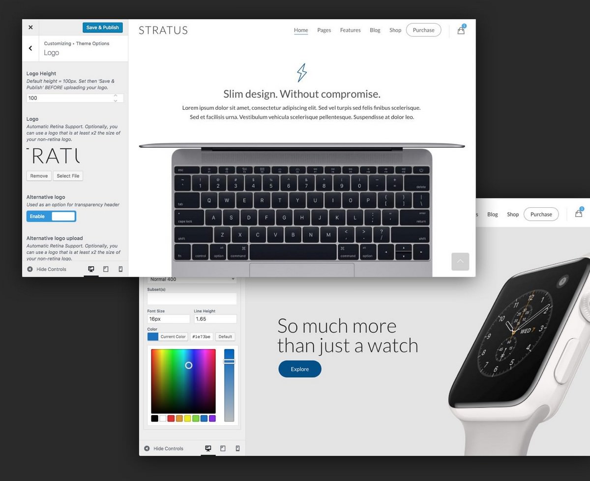 tema wordpress terbaik untuk startup