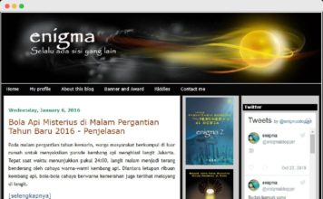 Blog misteri enigma interview