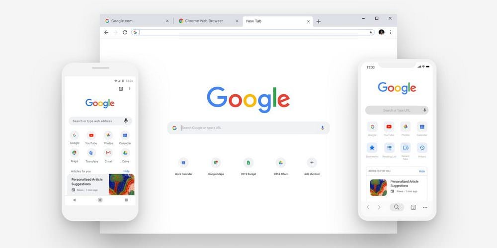 Browser Terbaik untuk PC, Android, dan iOS - google chrome