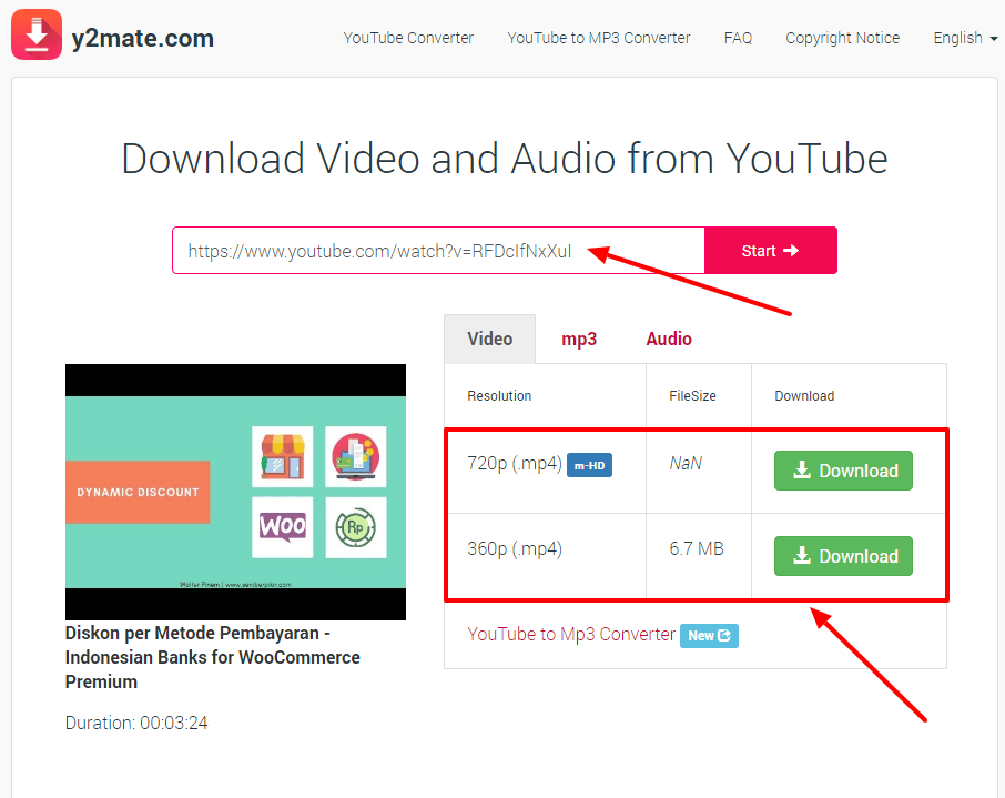 Cara Download Video Youtube Gratis dengan Y2mate