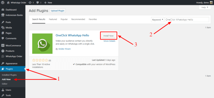 Cara Install Plugin WordPress - 1