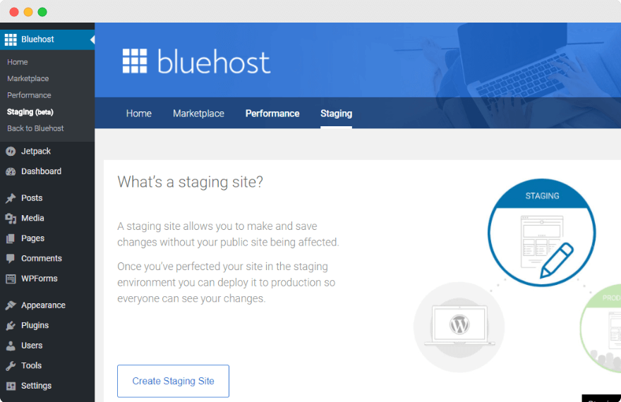 Cara Membuat Website Staging WordPress di Bluehost