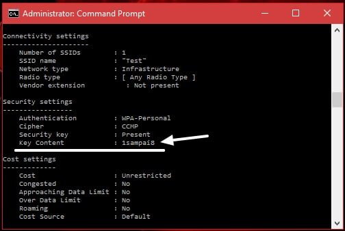 Cara Mencari Password WiFi Dengan CMD di Windows - 3