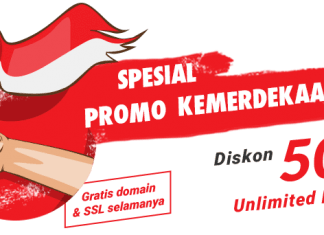 Diskon 50% Unlimited Hosting Spesial Hari Kemerdekaan + Domain .ID Diskon 50% Unlimited Hosting Spesial Hari Kemerdekaan + Domain .ID