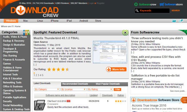 Download Crew - Website Untuk Download Software Windows Gratis