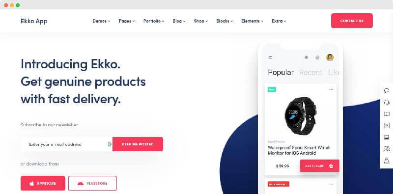Ekko WordPress Theme
