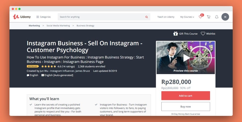 Instagram Business - Sell On Instagram - Customer Psychology