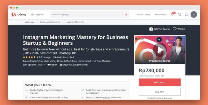 Instagram Mastery for Business Startup Beginners Udemy
