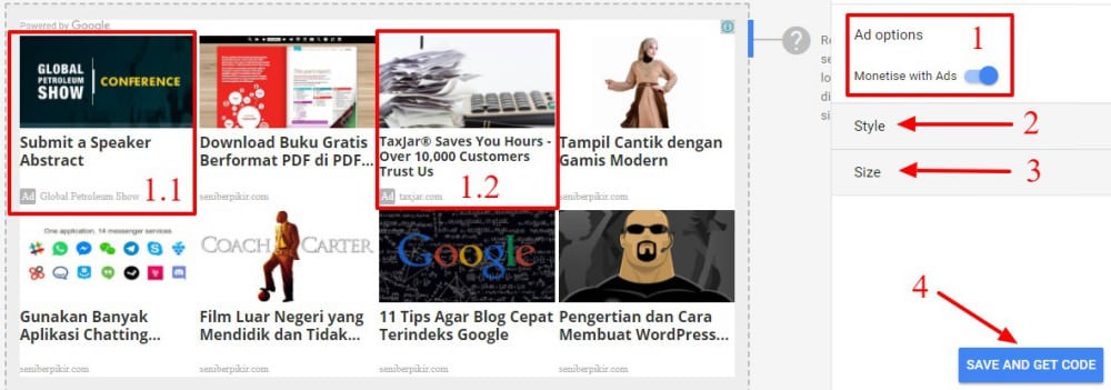 Cara Menggunakan Matched Content Google Adsense Cara Menggunakan Matched Content Google Adsense