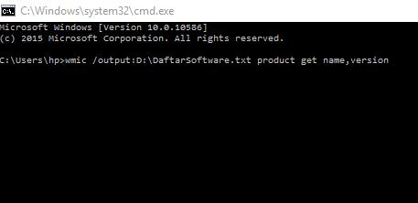 Melihat Daftar Software yang Terinstall di Windows - 3
