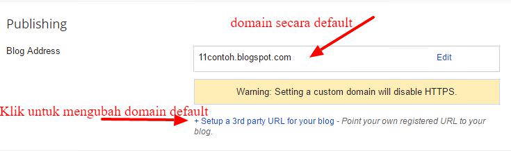 Mengganti Blogspot Dengan Nama Domain Pribadi
