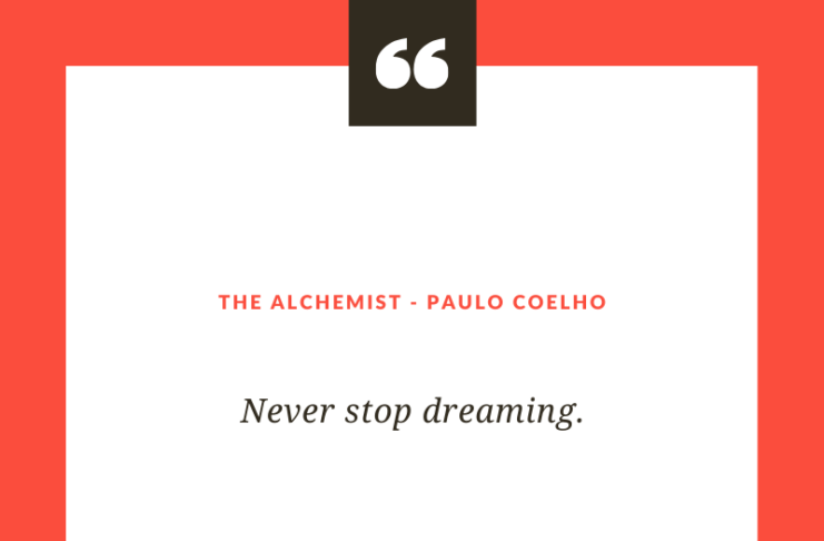 Never stop dreaming. - seniberpikir