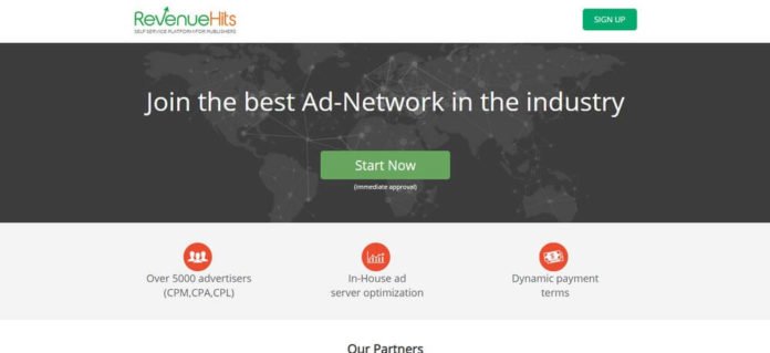 RevenueHits alternatif google adsense terbaik