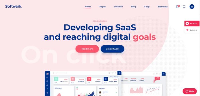 Softwerk - Software & SaaS Startup Theme