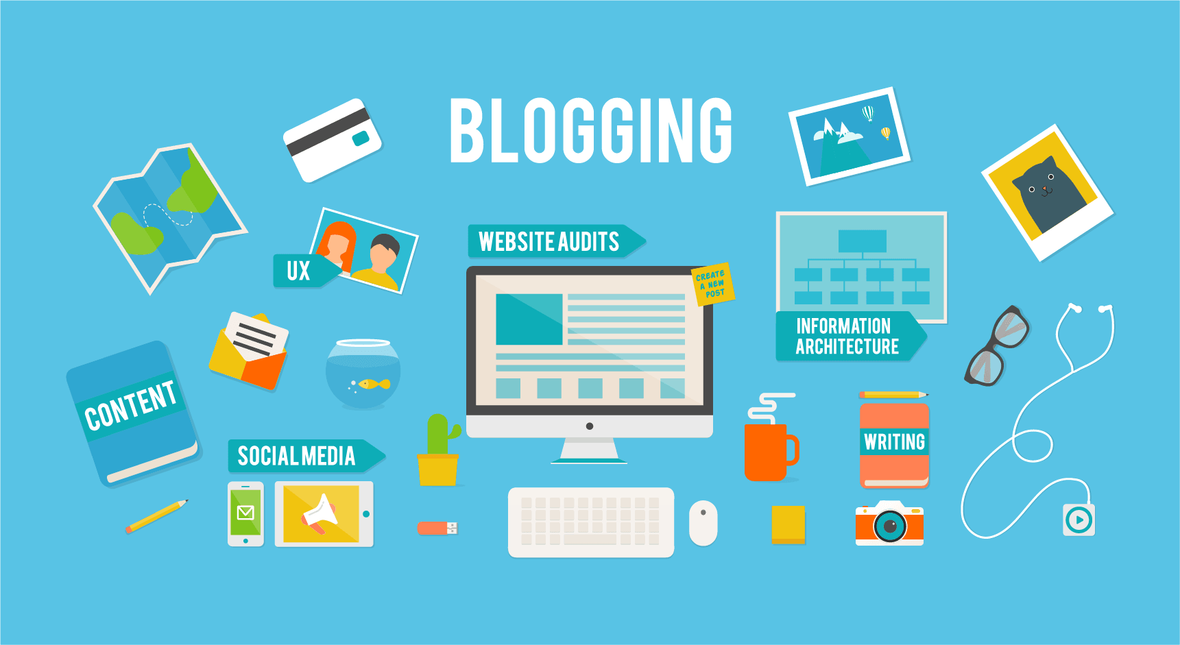 Teknik Blogging Aktivitas Blogging