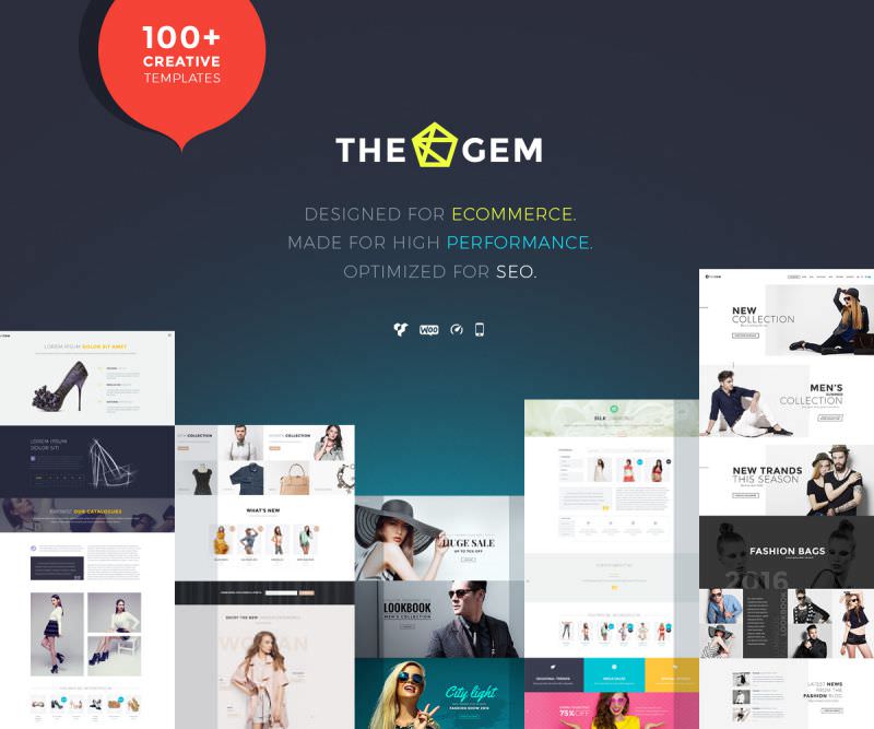 Theme WordPress Untuk Toko Online Terbaik - the gem