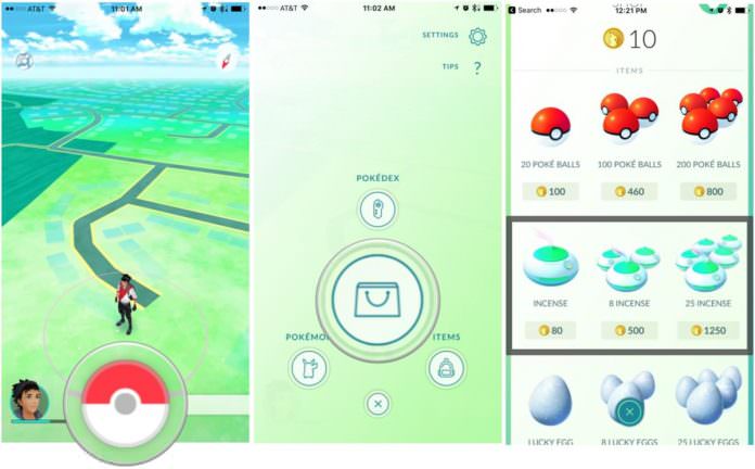 Trik menggunakan Incense dalam menangkap Pokemon Langka Pokemon Go