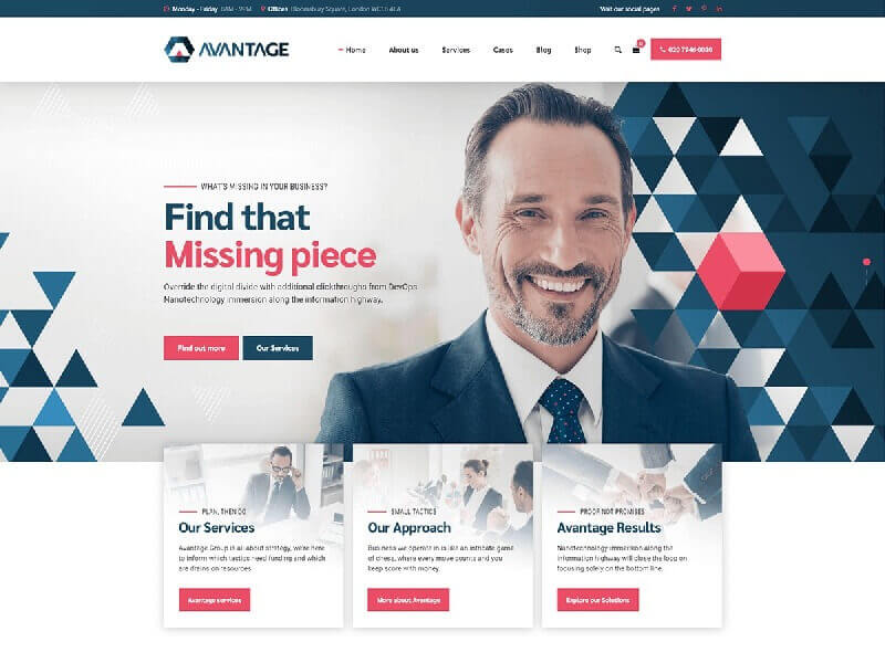 avantage WordPress Theme