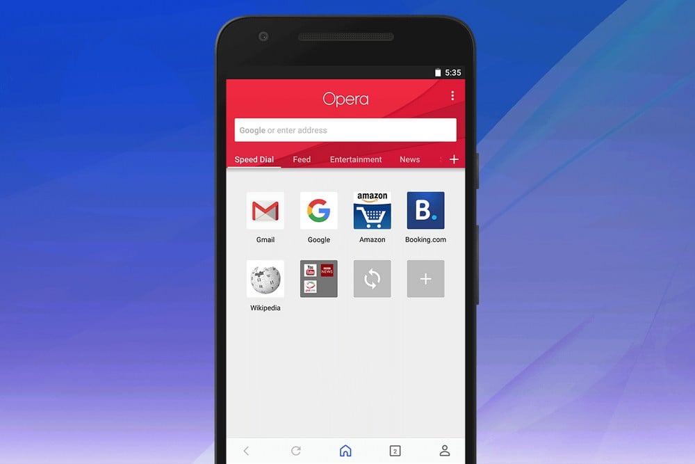 browser android terbaik - opera