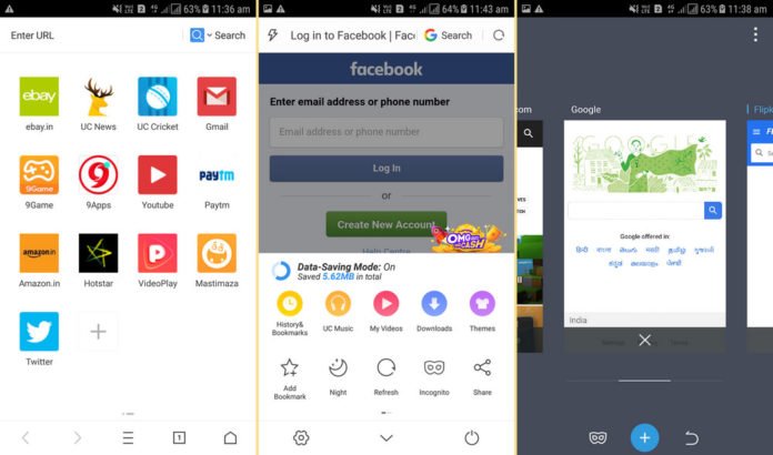 browser android terbaik - uc browser