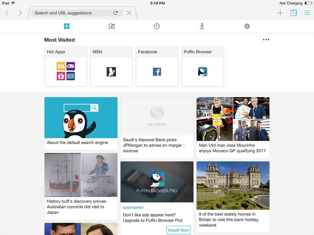 browser ios terbaik - puffin browser