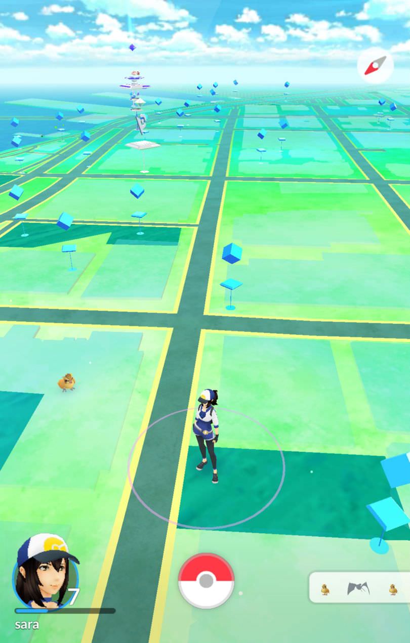 cara bermain pokemon go - gameplay