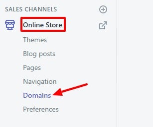 cara menggunakan custom domain di shopify - domains