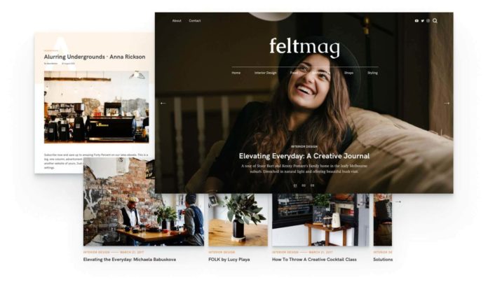 felt wordpress theme