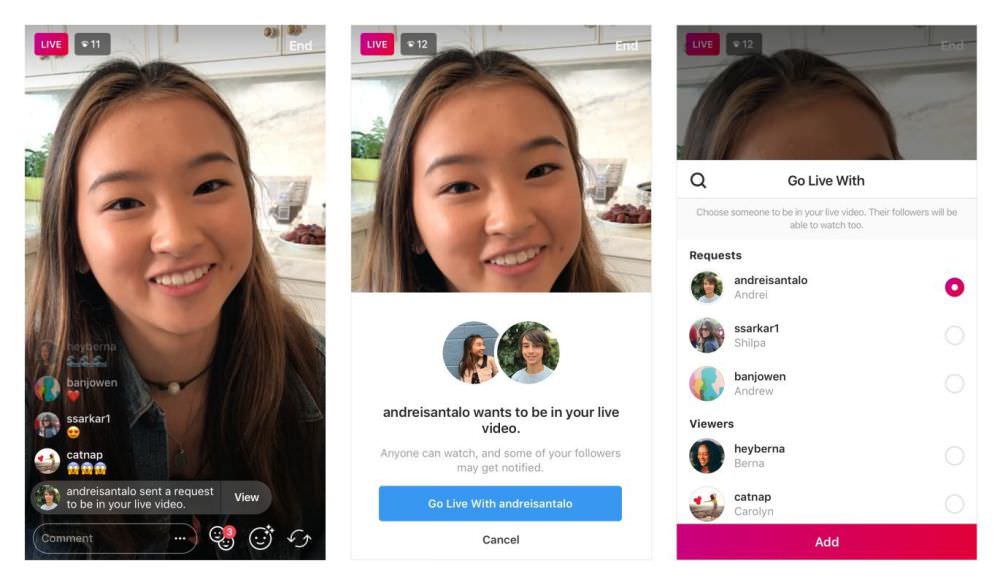 fitur terbaru instagram - live video request join