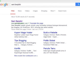 Memperkenalkan Google Sitelinks! Apa itu Google Sitelinks? google sitelinks seniberpikir