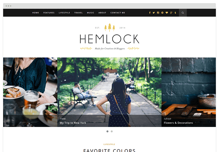 hemlock - theme wordpress terbaik untuk personal blogger