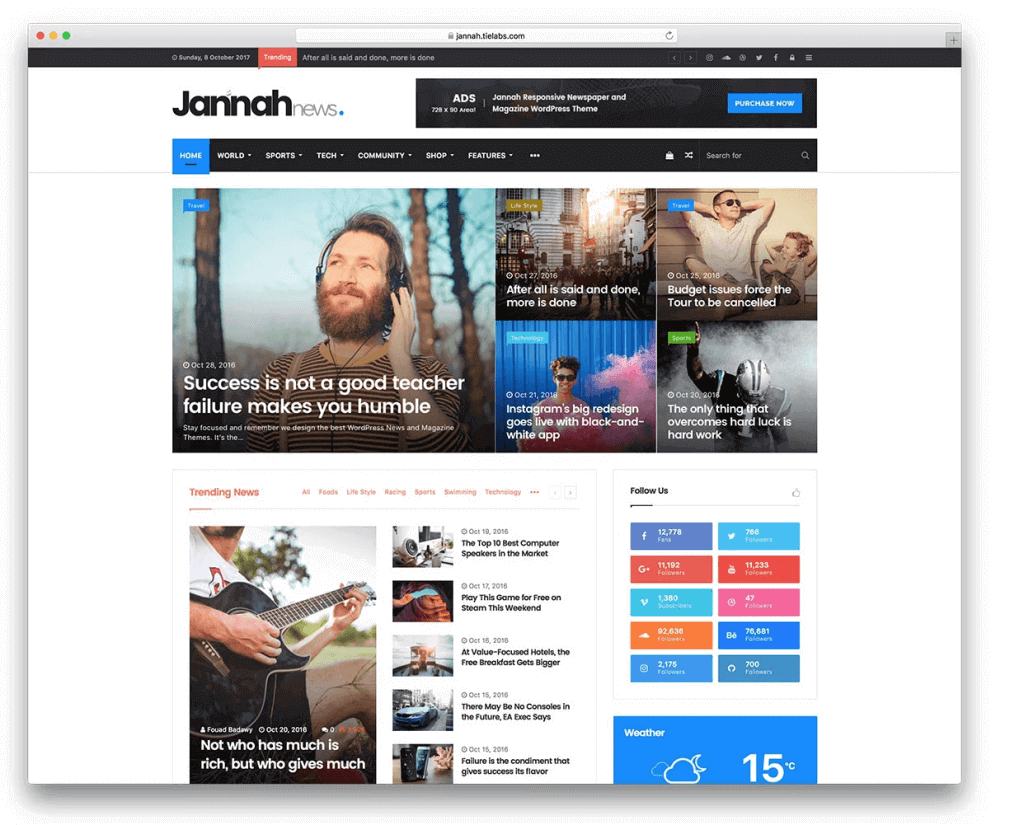 jannah wordpress theme