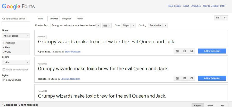 menggunakan Google Fonts di WordPress - 1