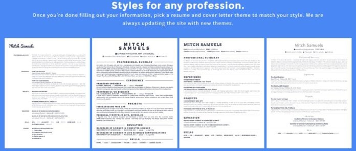 situs untuk membuat resume - ineedaresume