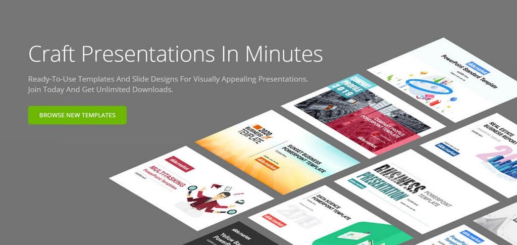 slide market presentation templates