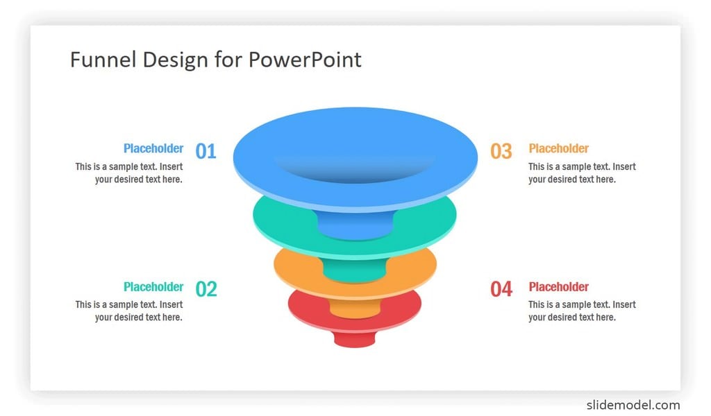 slidemodel funnel template powerpoint