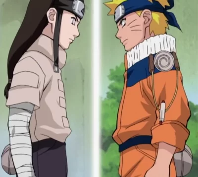 uzumaki naruto vs hyuga neji