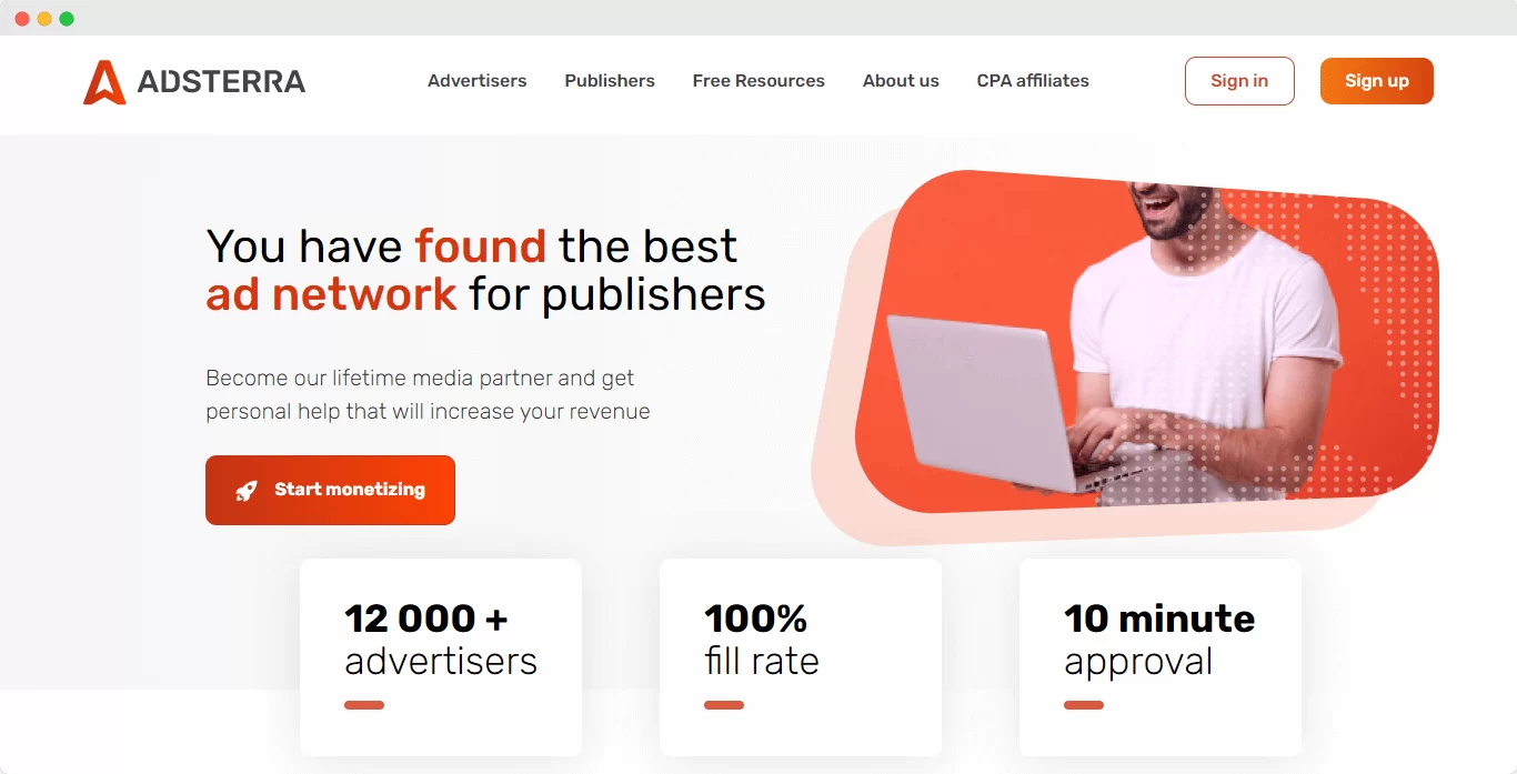 Adsterra - Alternatif Google Adsense Terbaik