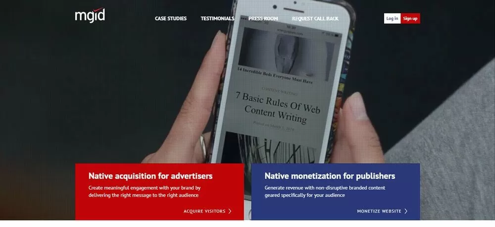 MGID Native Advertising Marketplace