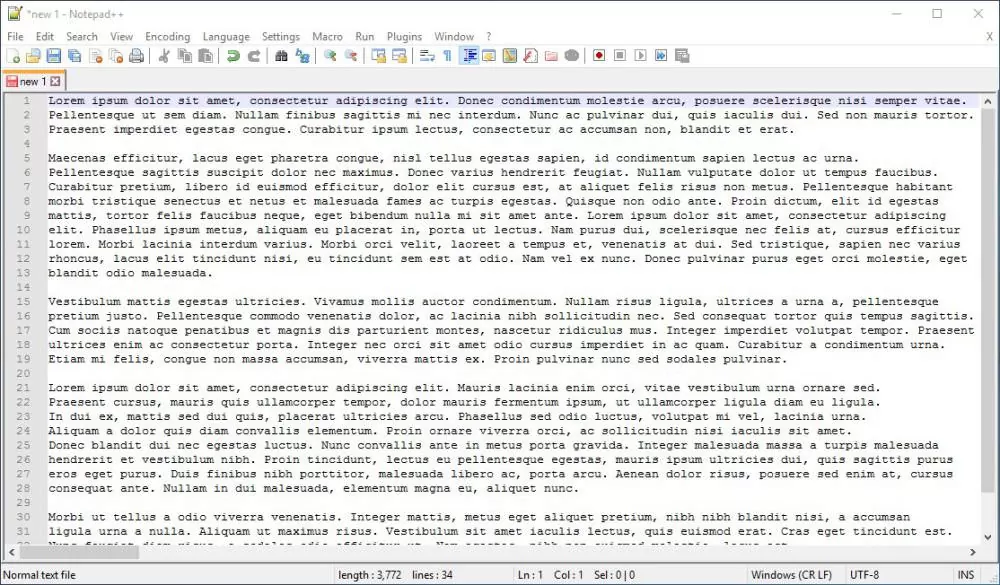 Notepad Terbaik Untuk Windows - notepad++