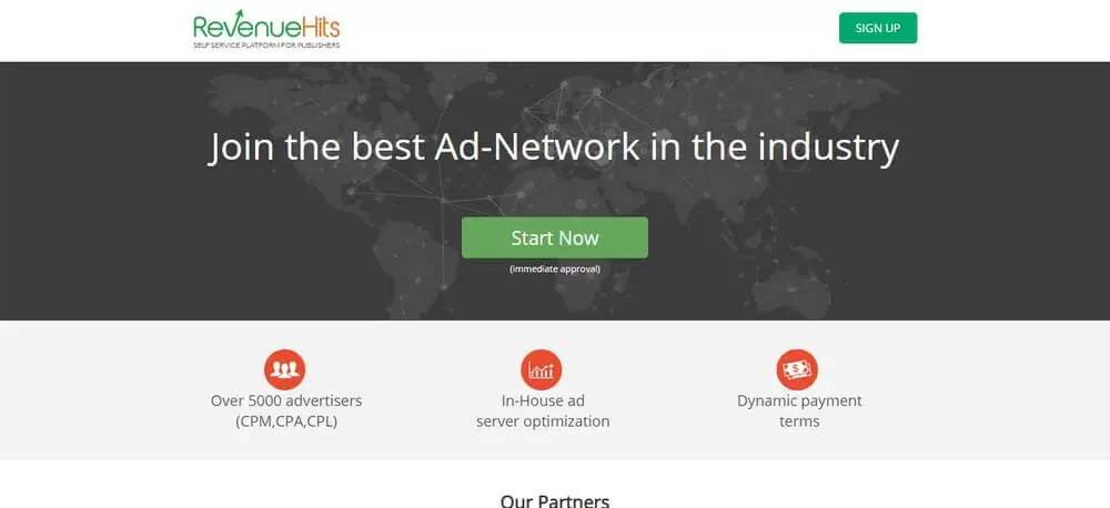 RevenueHits alternatif google adsense terbaik