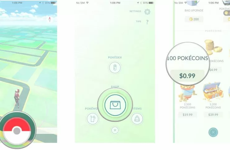 Cara Mendapatkan Poke Coins di Pokemon Go